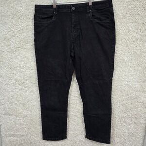 The Perfect Jean NYC Athletic Fit Jeans Mens 38x30 Black Stretch Denim